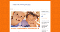 Desktop Screenshot of drmarkstapleton.com